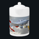 AIRPLANES TEAPOT<br><div class="desc">Colorful airplanes in the clouds.</div>