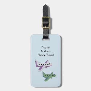 Airplanes That's How I Fly Luggage Tag