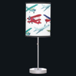 Airplanes Travel Colorful Baby Boy Nursery Table Lamp<br><div class="desc">Airplanes Travel Colorful Baby Boy Nursery</div>
