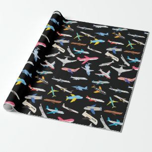 Airplanes Wrapping Paper