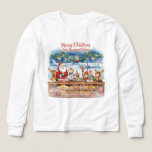 Airport Christmas themed Tri-Blend Shirts
