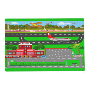 Airport-City for Play  Placemat