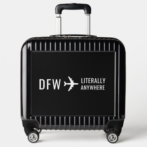 Airport Code Funny Custom Frequent Traveler Luggage