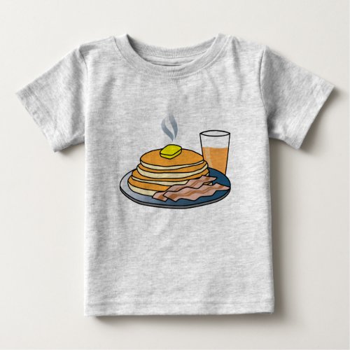 Airport Fundraiser Pancake Breakfast Baby T_Shirt
