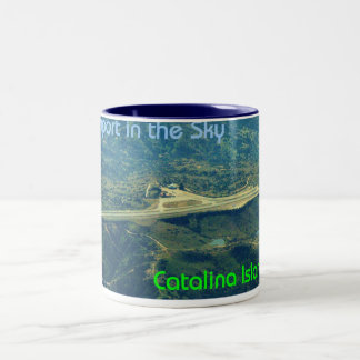 Airport in the Sky Two-Tone Coffee Mug