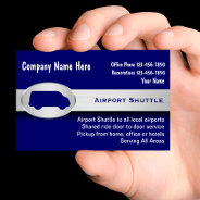 Airport Shuttle Business Cards at Zazzle
