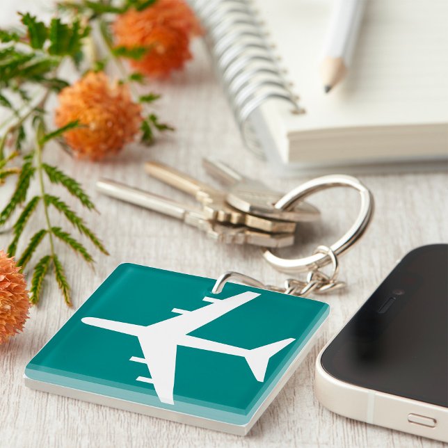 Airport Symbol Sign Airplane Travel Icon  Keychain (Creator Uploaded)