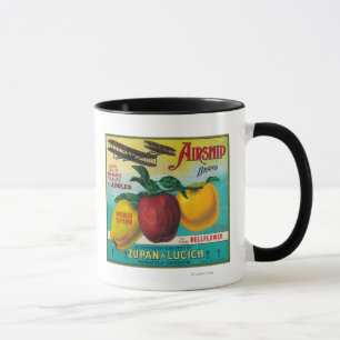 Airship Apple Crate LabelWatsonville, CA Mug