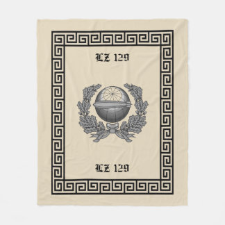 Airship Dirigible Hindenburg LZ 129 Cabin Blanket