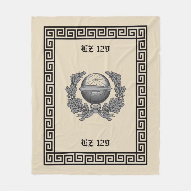 Airship Dirigible Hindenburg LZ 129 Cabin Blanket (Front)