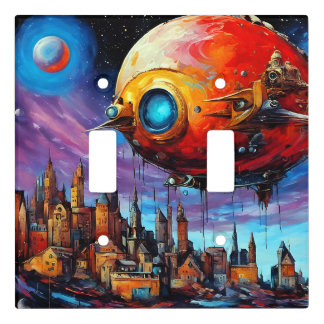 Airship I Light Switch Cover