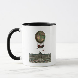 Airship Over City Mug