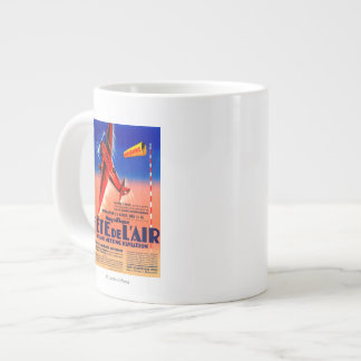 Airshow Featuring Haryse Hilsz Promotional Poste Giant Coffee Mug