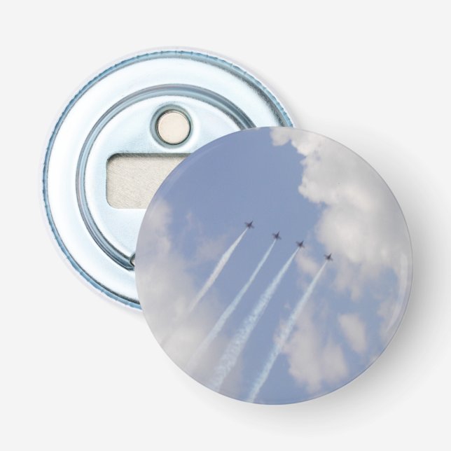 Airshow Military Jet Formation Bottle Opener (Front)