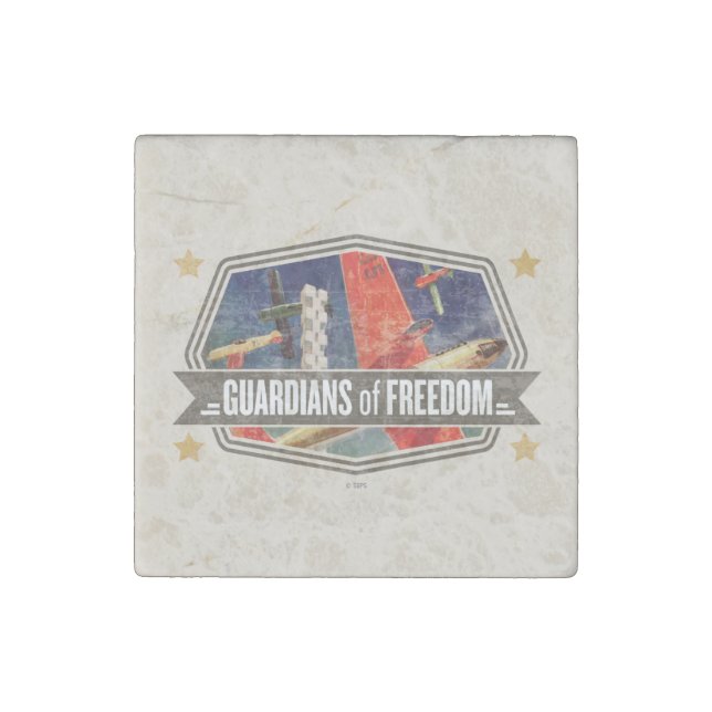 Airshow Stone Magnet (Front)