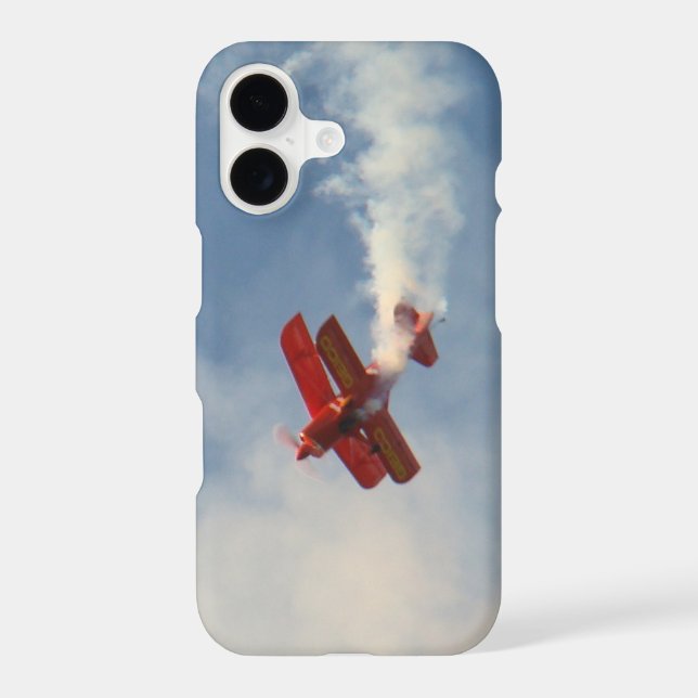 Airshow Stunt Biplane Case-Mate iPhone Case (Back)