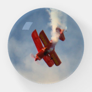 Airshow Stunt Biplane Paperweight