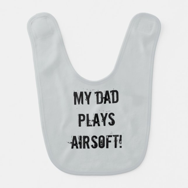 Airsoft Dad Bib (Front)