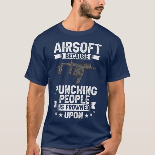 Airsoft Gun Game Shooting Training Player Airsofti T_Shirt