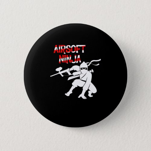 Airsoft Ninja Paintball Player Paintball Marker Gi Button