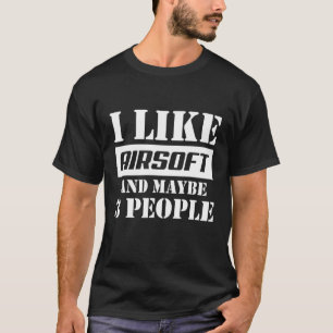 Airsoft Player Team Sport Com Ition 14 T-Shirt