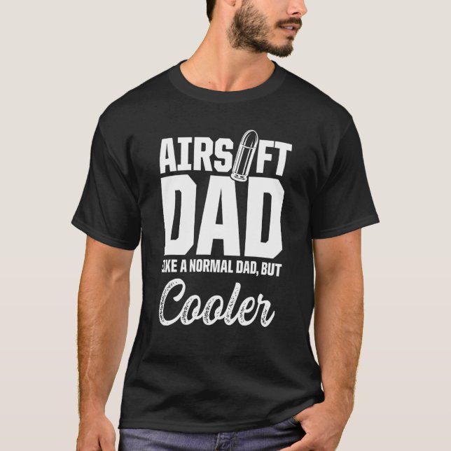 Airsoft Player Team Sport  Com Ition  8 T-Shirt (Front)