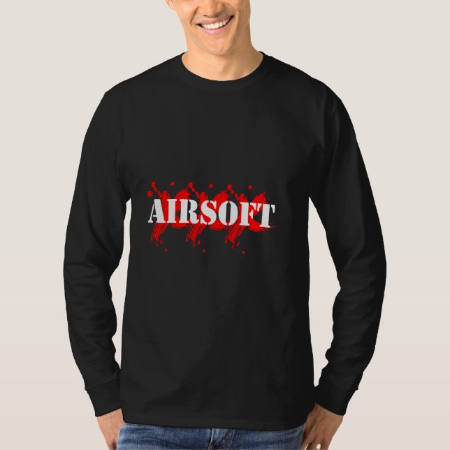 Airsoft Players Enthusiasts Hobbyists Collector Co T-Shirt (Front)