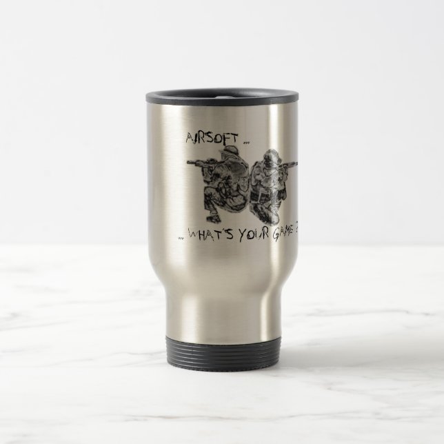airsoft tasse travel mug (Center)