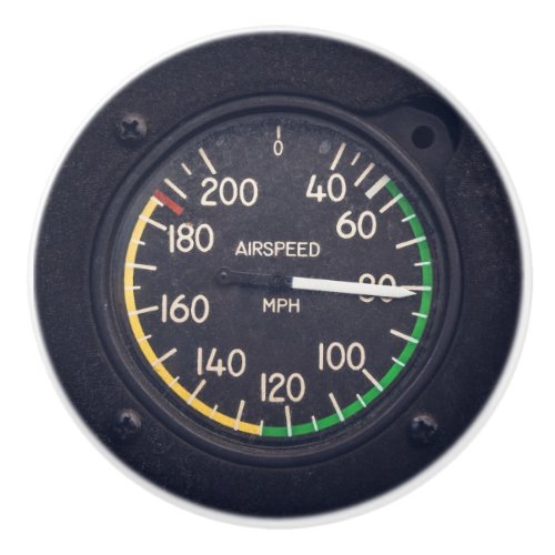 Airspeed Gauge Ceramic Knob