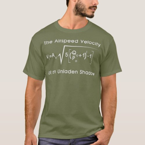 Airspeed Velocity Of An Unladen Swallow Math T_Shirt