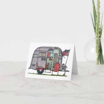 Airstream Card by art1st at Zazzle