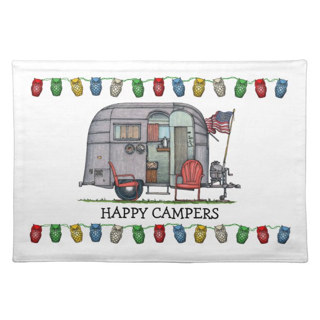 Airstream Cloth Placemat (Front)
