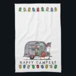 Airstream Hand Towel<br><div class="desc">Bless those that see the world from the windows of an RV! Like the rugged, stalwart folks that crossed the continent in covered wagons, these individuals today settle in every nook and crany of this great land. RVer hearts are as big as the outdoors and as warm as the campfires...</div>