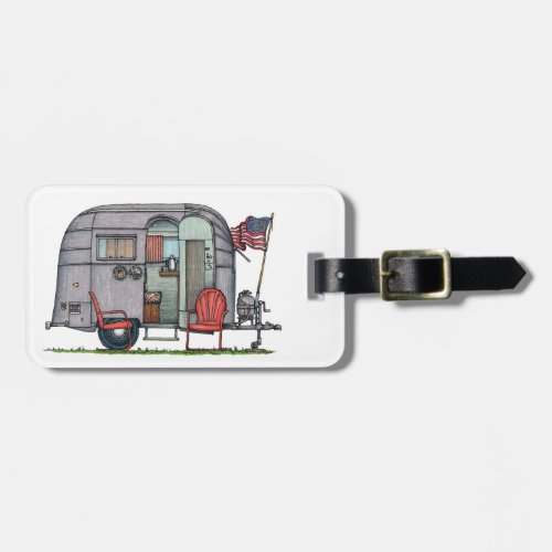 Airstream Luggage Tag