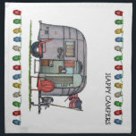 Airstream Napkin<br><div class="desc">Bless those that see the world from the windows of an RV! Like the rugged, stalwart folks that crossed the continent in covered wagons, these individuals today settle in every nook and crany of this great land. RVer hearts are as big as the outdoors and as warm as the campfires...</div>