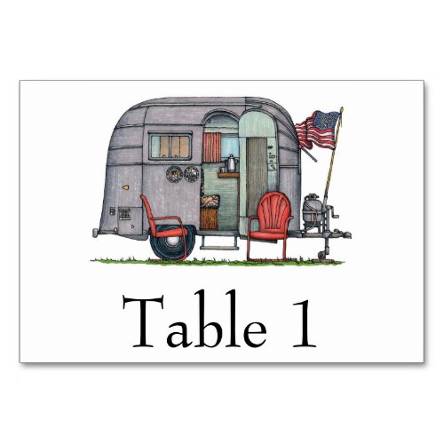 Airstream Table Number