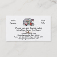 Airstream Trailer Business Card