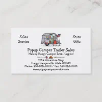 Airstream Trailer Business Card | Zazzle