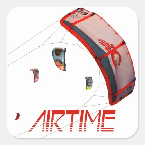 Airtime Square Sticker