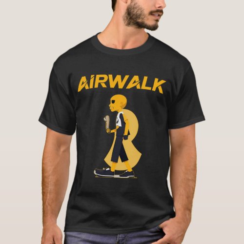 Airwalk Schuhe Skateboard Design T_Shirt