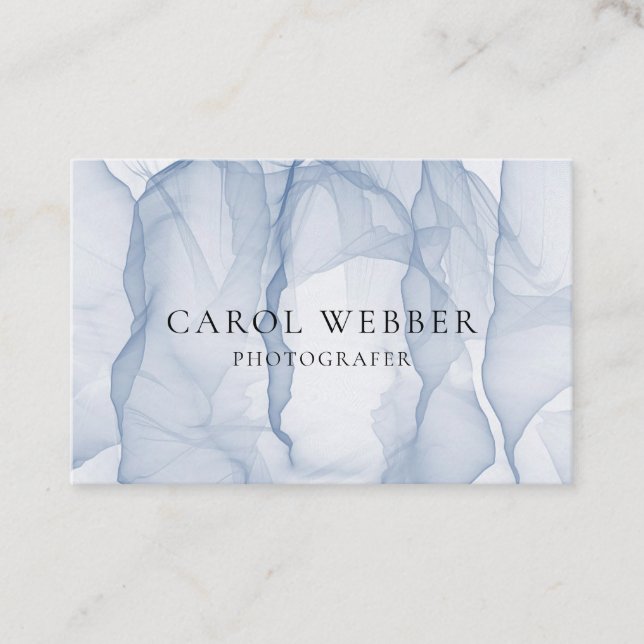 Airy and light business card (Front)