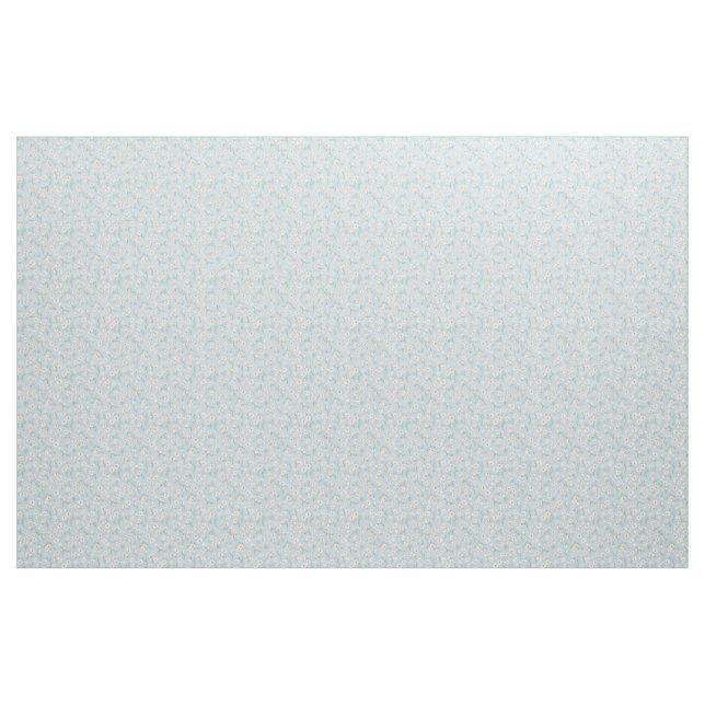 Airy Chamomile & Sky Blue Wildflower Meadow Fabric (Fat Quarter)