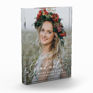 Airy Elegance EDITABLE COLOR Graduation Block