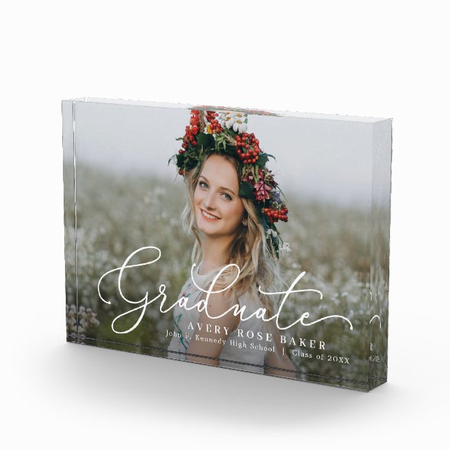 Airy Elegance EDITABLE COLOR Graduation Block (Right)