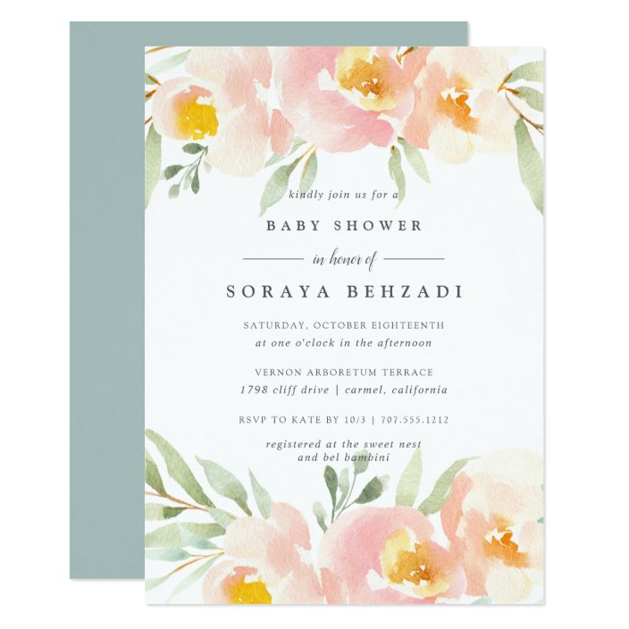 zazzle baby shower invitations