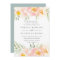Airy Floral Wedding Invitation
