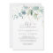 Airy Greenery and Gold Leaf Let's Celebrate
