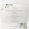 Airy Greenery | Leaf Back Wedding All In One