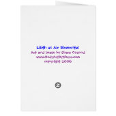 Airy Lilith  Cards (Back)