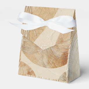 Airy Neutral Natural Elements Bohemian Boho Favor Boxes